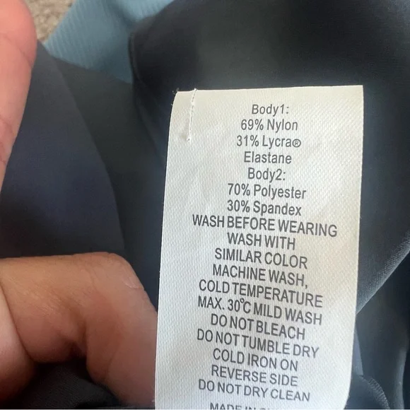 ZYIA Storm Parallel Luxe High Rise 7/8 Athletic Leggings Size 16/18 - Picture 9 of 9